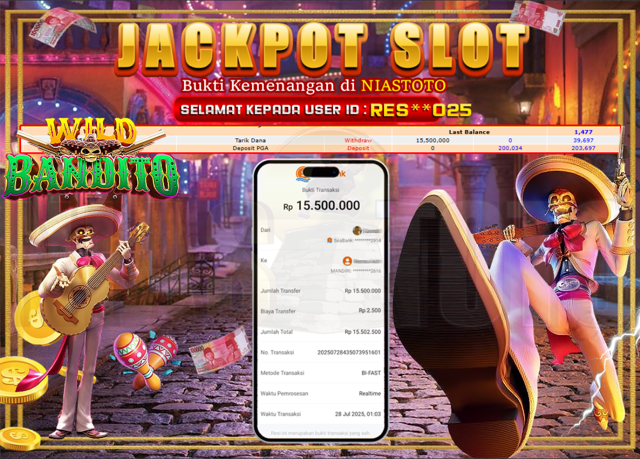 Bukti Jackpot Lunas NiasToto