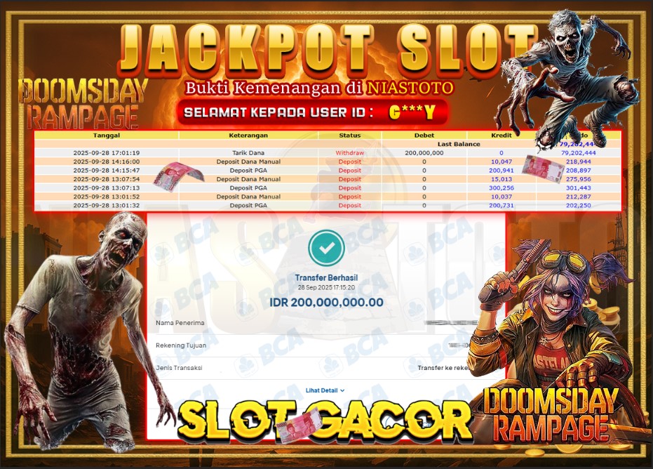 Bukti Jackpot Lunas NiasToto