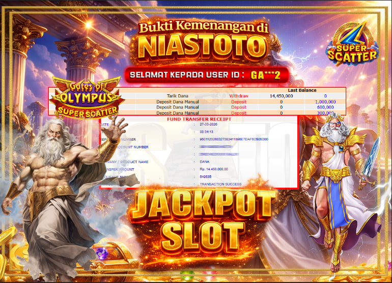Bukti Jackpot Lunas NiasToto